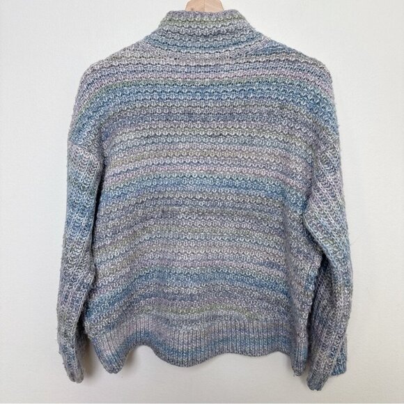 Club Monaco Womens Medium Spacedye Texture Wool-Blend Sweater - Picture 16 of 16